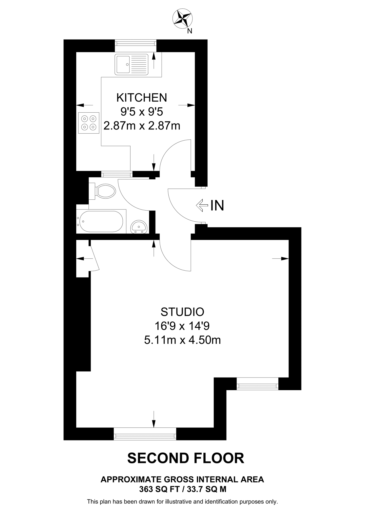 Gaisford Street, Kentish Town, London, NW5 floorplan