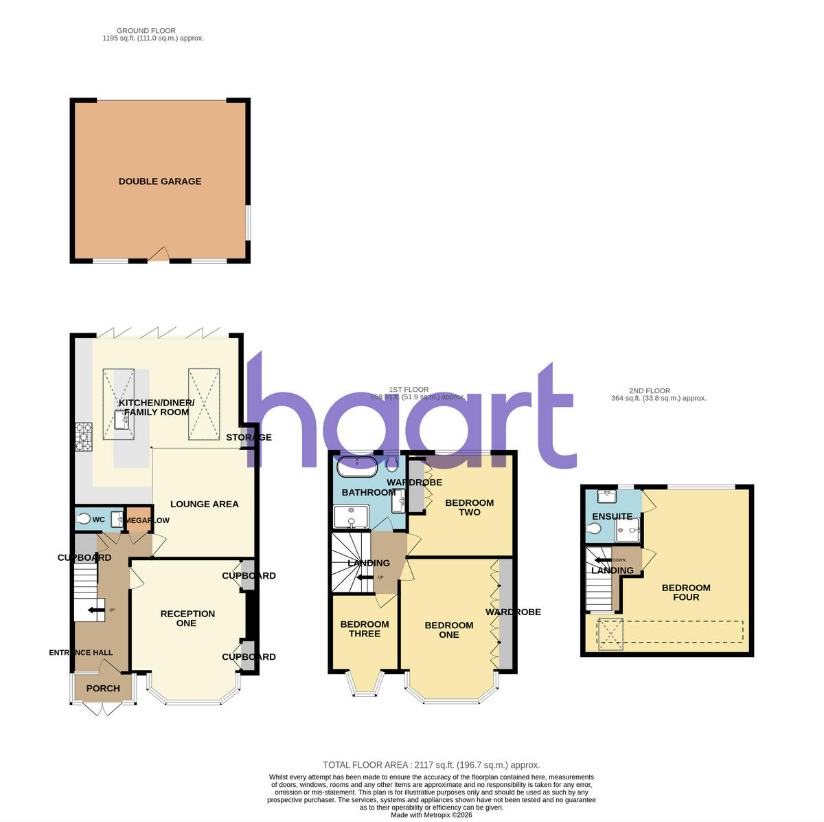The Drive, Ilford floorplan