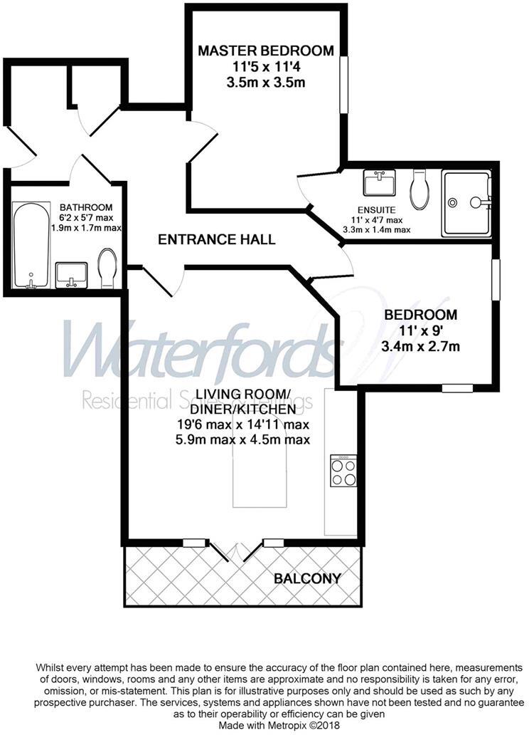 Crondall Place, Church Road, Fleet floorplan