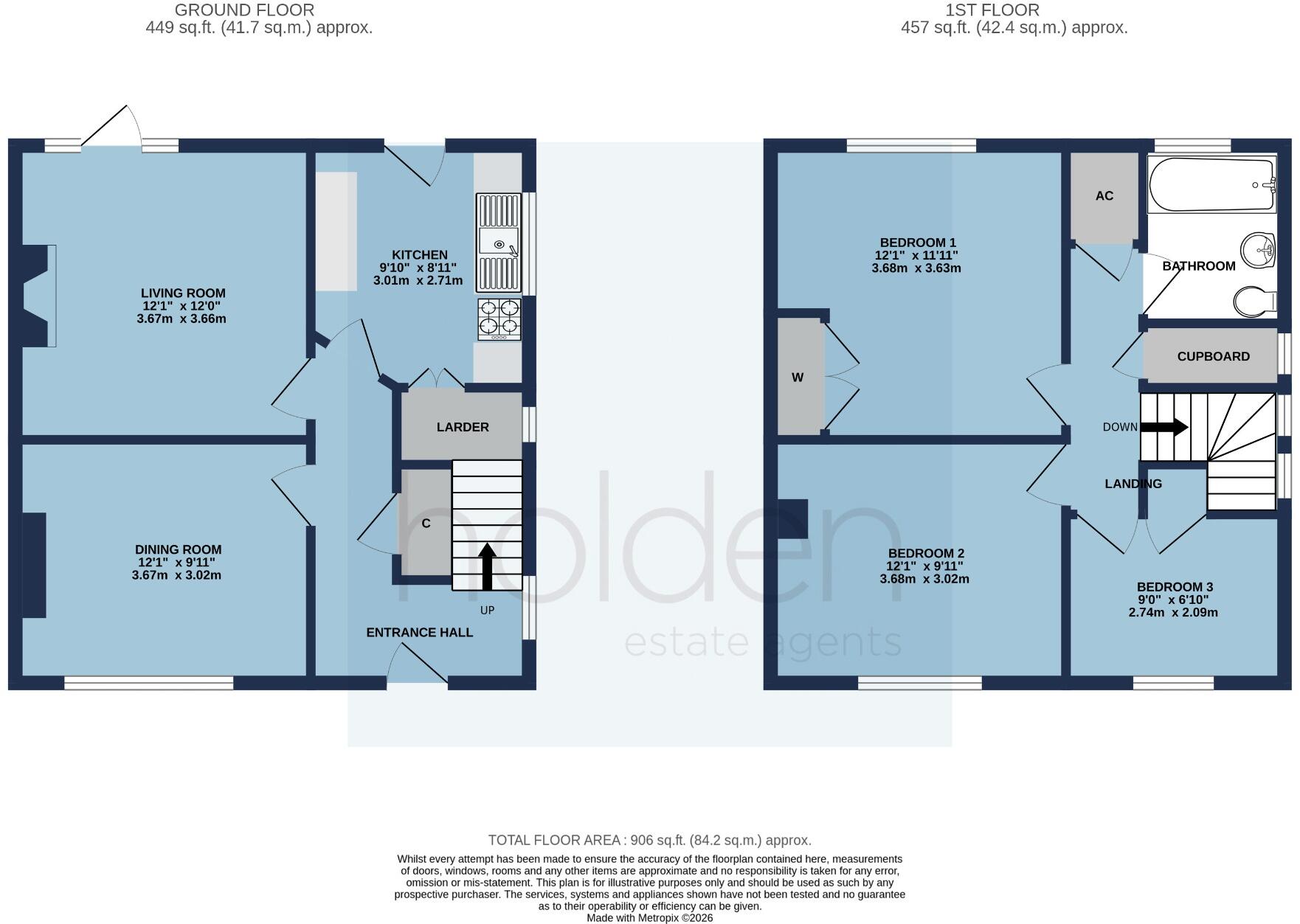 Towers Road, Heybridge floorplan