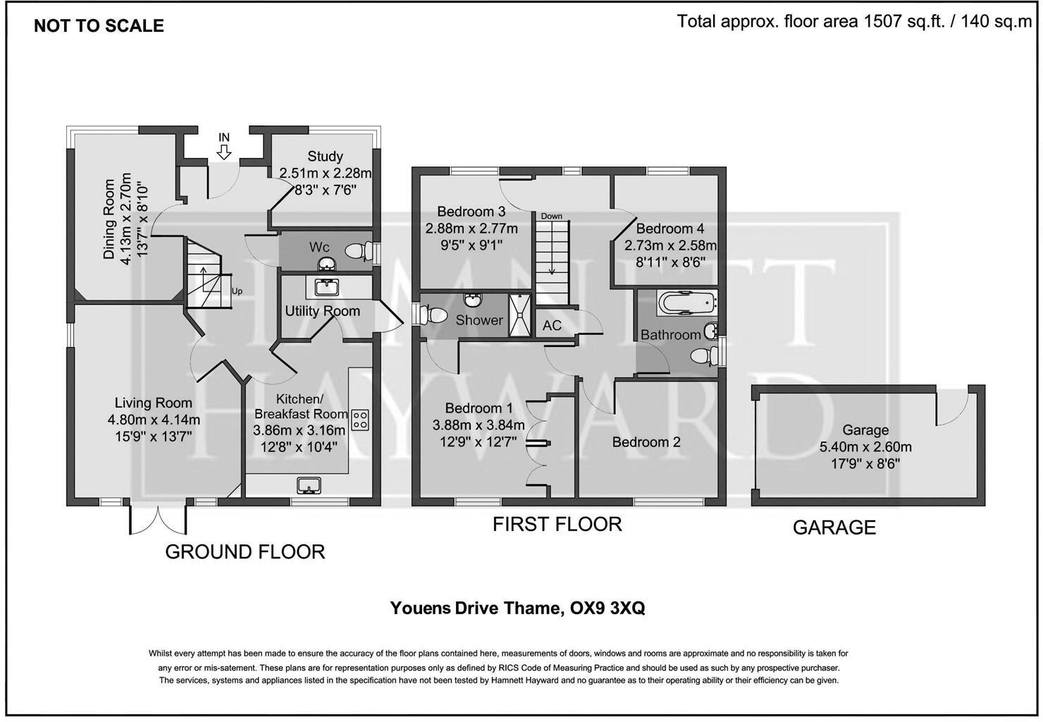 37, Youens Drive, Thame floorplan