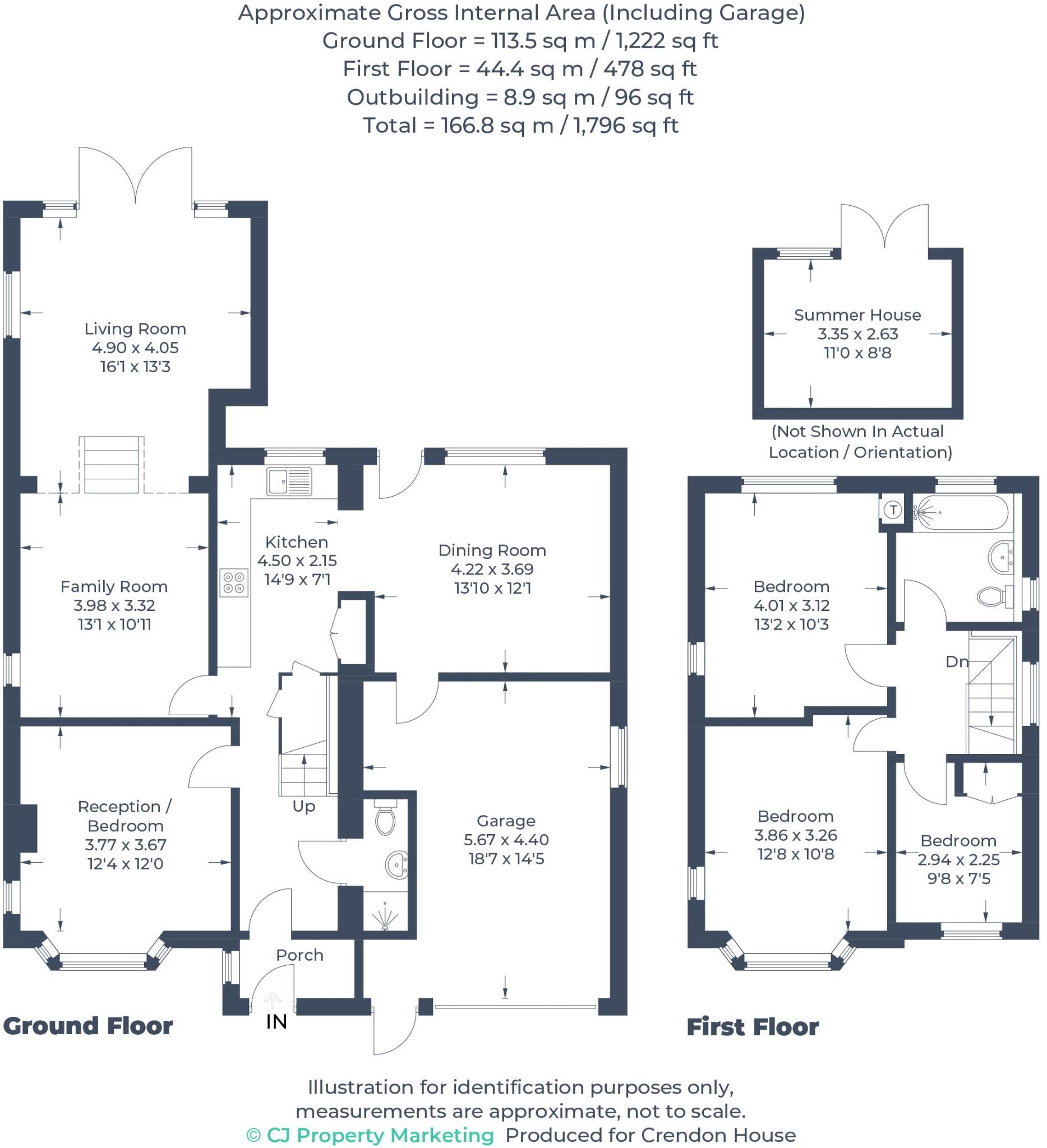 Westover Road, Downley floorplan