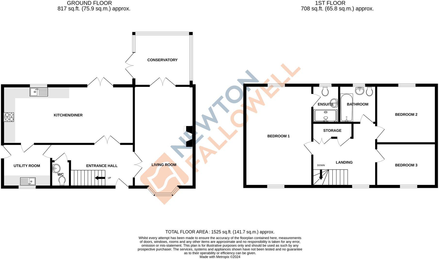 Greatford Road, Uffington, PE9 floorplan