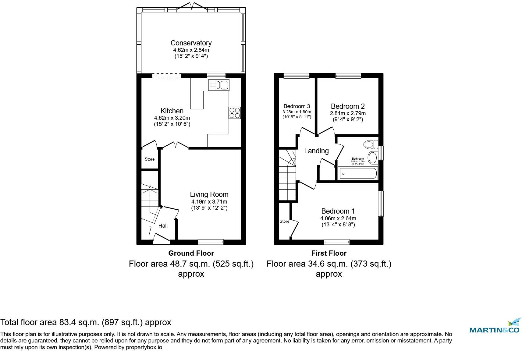 Riverfield Drive, Goldington  floorplan