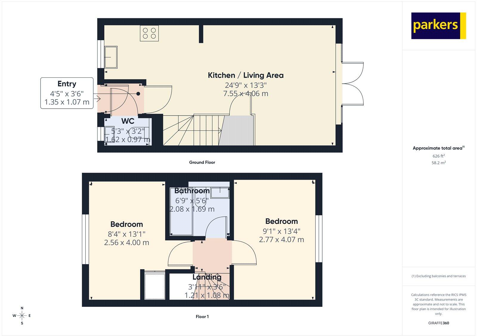 Tabby Drive, Three Mile Cross, Reading, Berkshire, RG7 floorplan