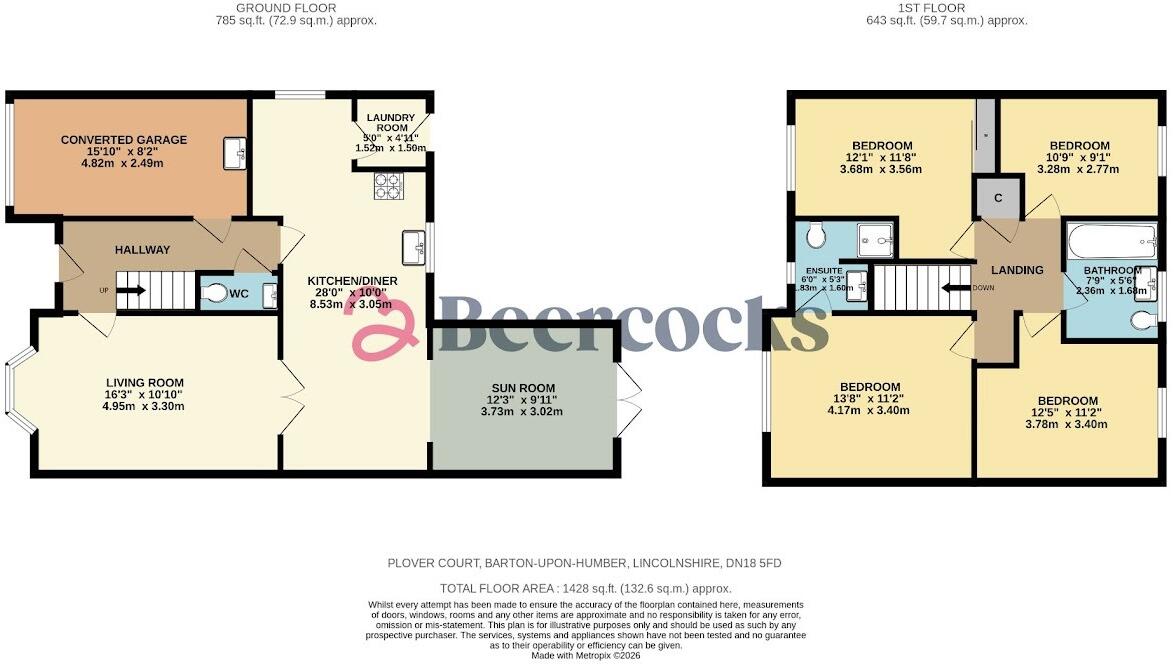Plover Court, Barton-upon-humber, DN18 5FD floorplan
