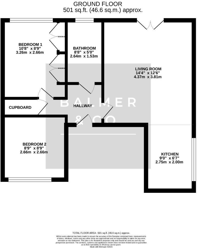 Brentwood Grove, Leigh, WN7 floorplan