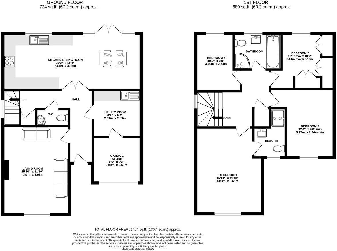 Affleck Gardens, Whitehaven, CA28 floorplan