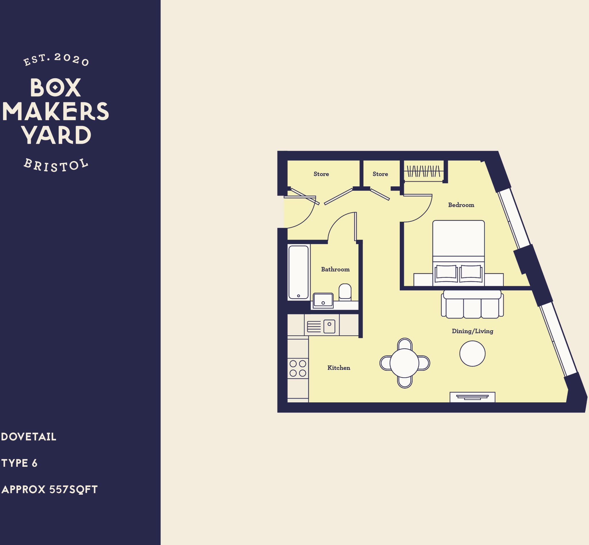804 Dovetail, New Kingsley Road, St Philips, Bristol, Bristol City floorplan