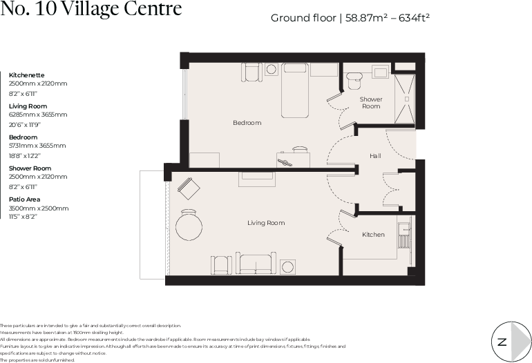 10 Village Centre, Richmond Villages Cheltenham, Hatherley Lane, Cheltenham, Gloucestershire, GL51 floorplan