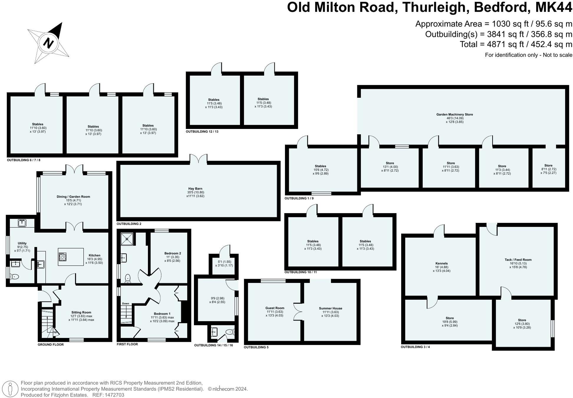 Old Milton Road, Thurleigh, MK44 floorplan