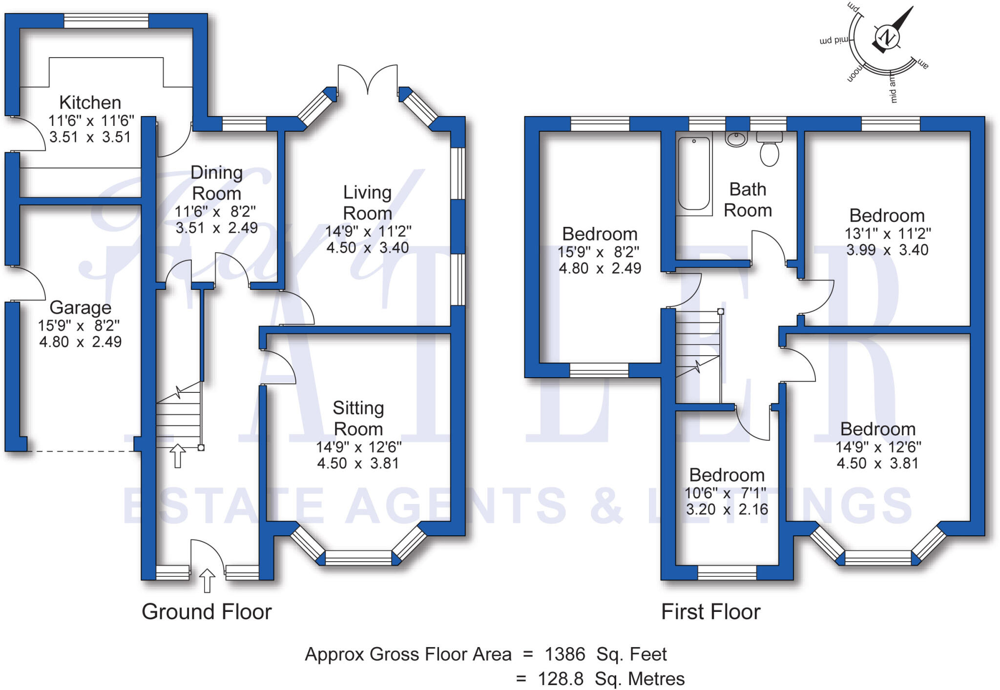 Grosvenor Place, Prenton floorplan