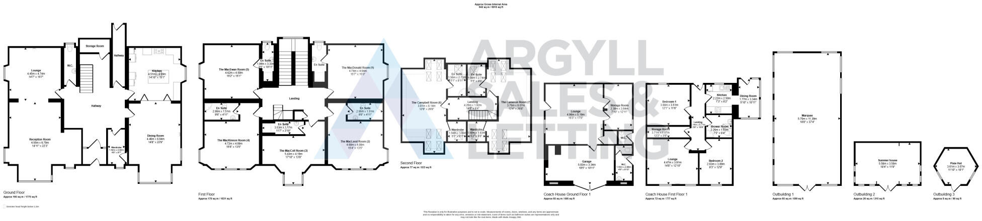 Strone, Strone, PA23 floorplan