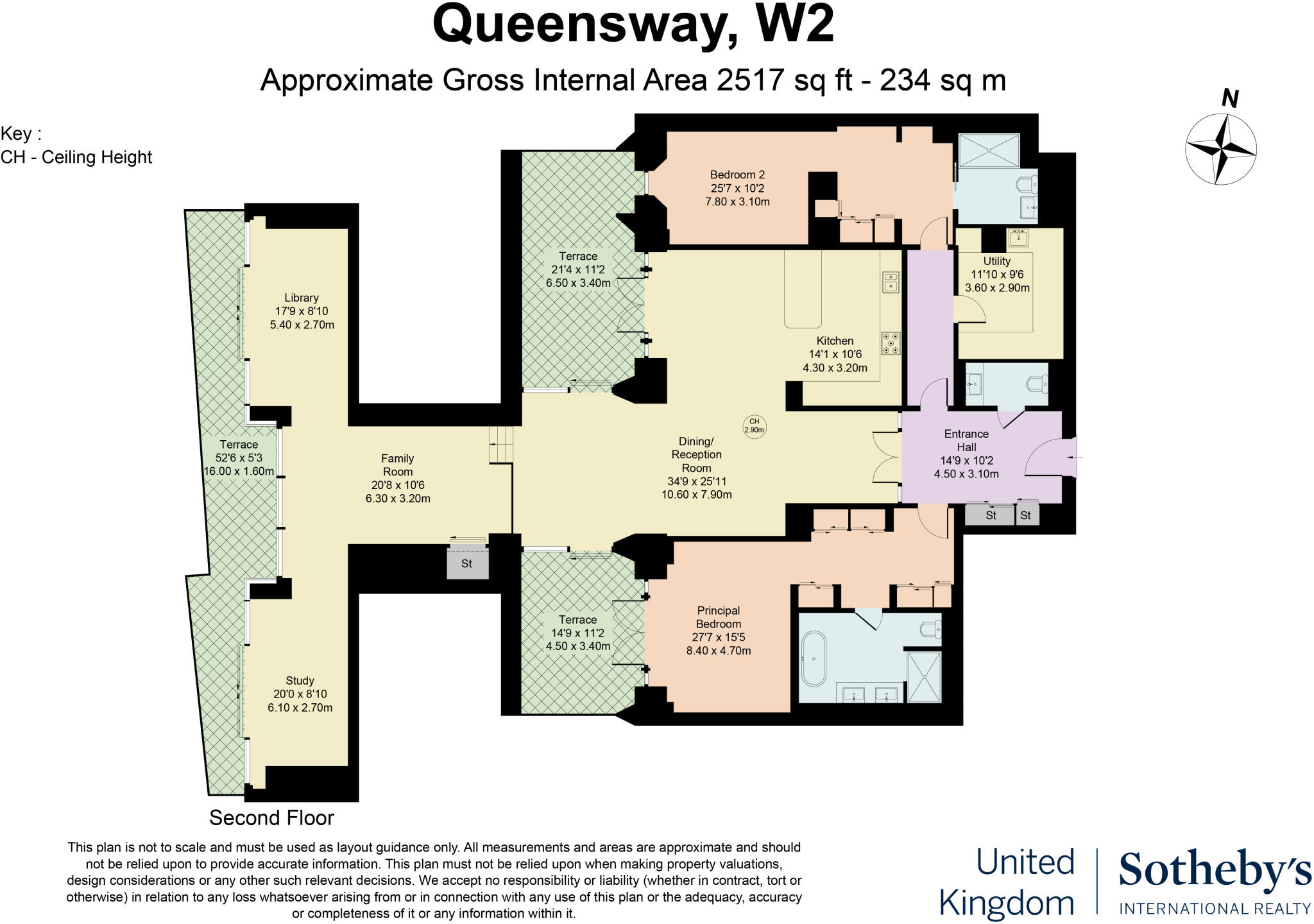 Queensway, The Whiteley, London, W2 floorplan