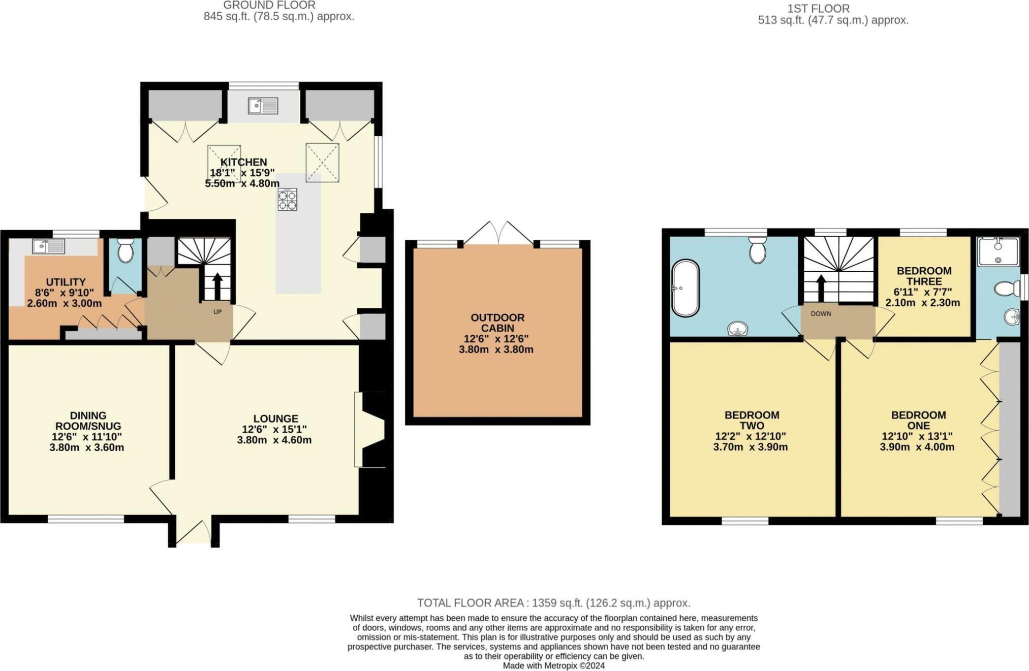 Rowley Lane, South Elmsall, WF9 floorplan
