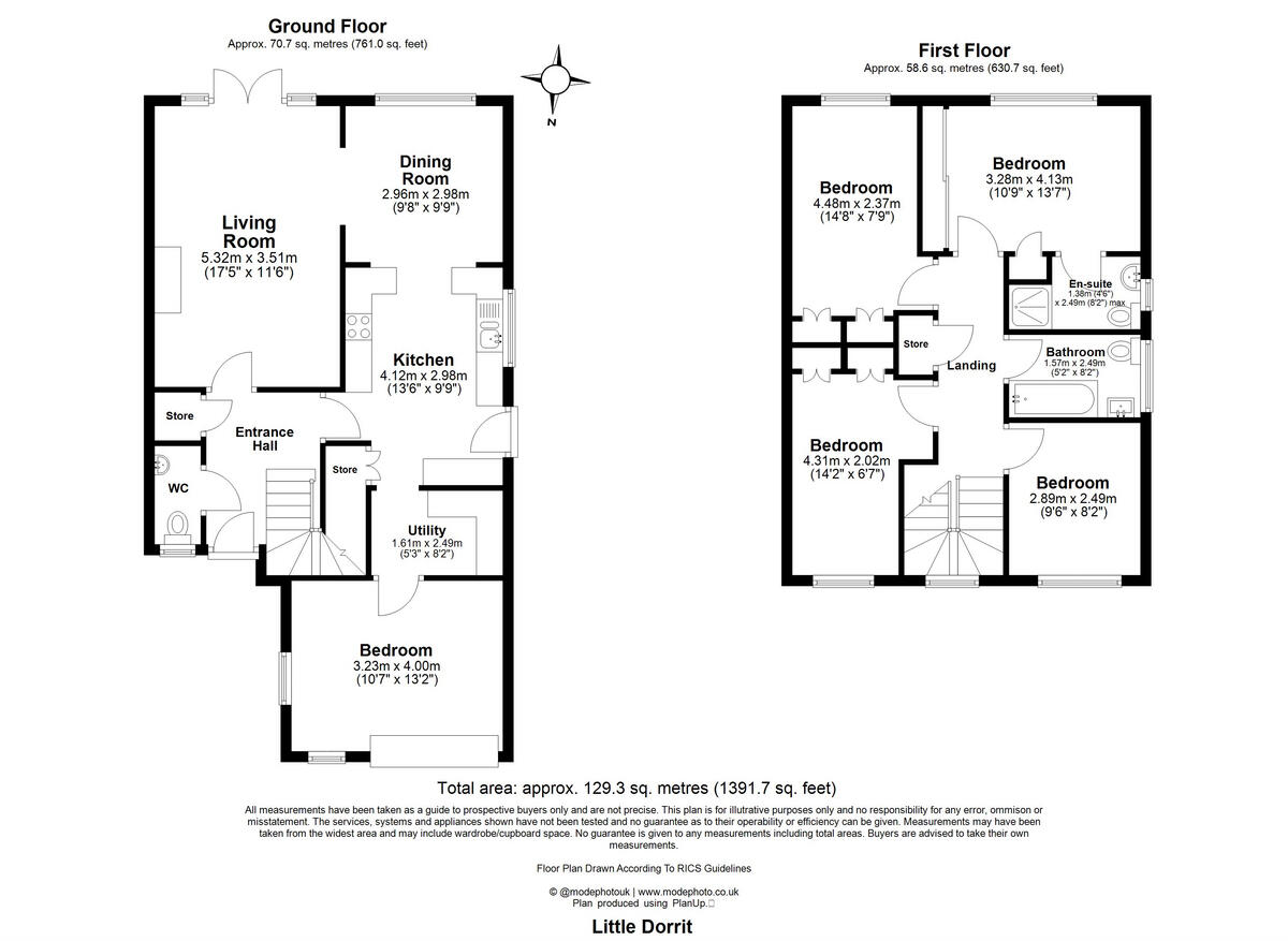 Little Dorrit, Newland Springs, CM1 4 floorplan
