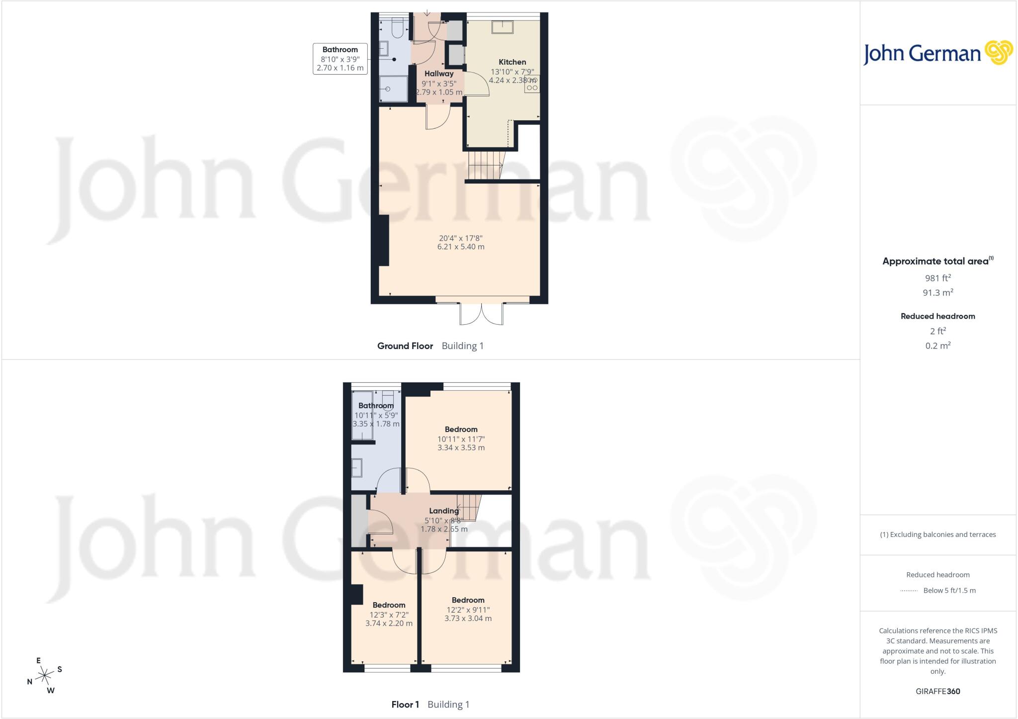 The Green, East Leake floorplan