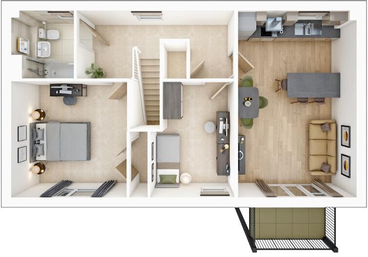 Brunswick Road, Deepcut, Camberley, Surrey, GU16 floorplan