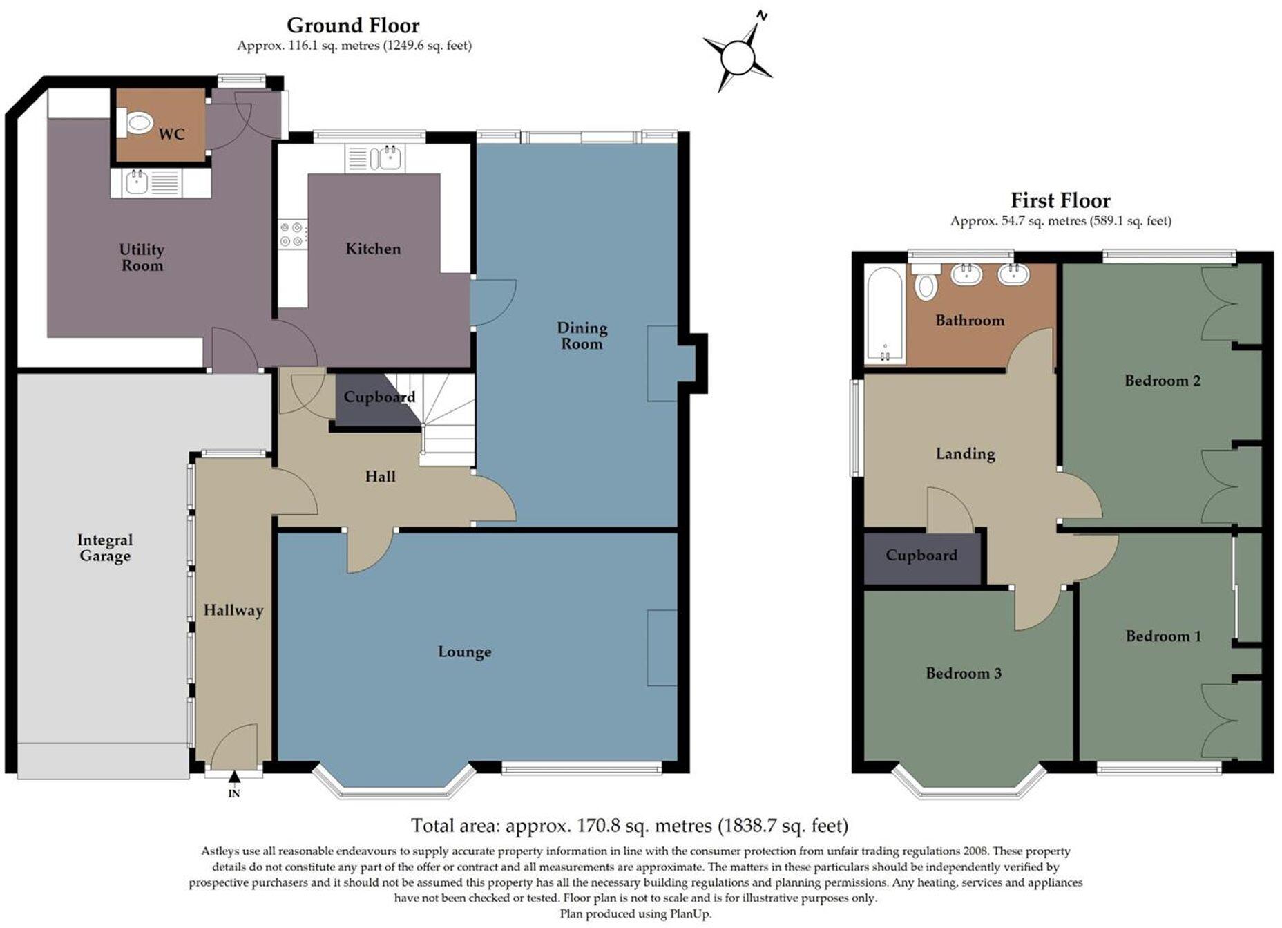 Fernhill Close, Blackpill, SA3 floorplan