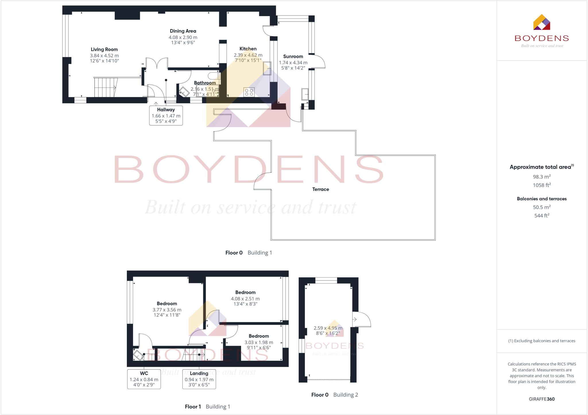 Bijou Close Tiptree floorplan