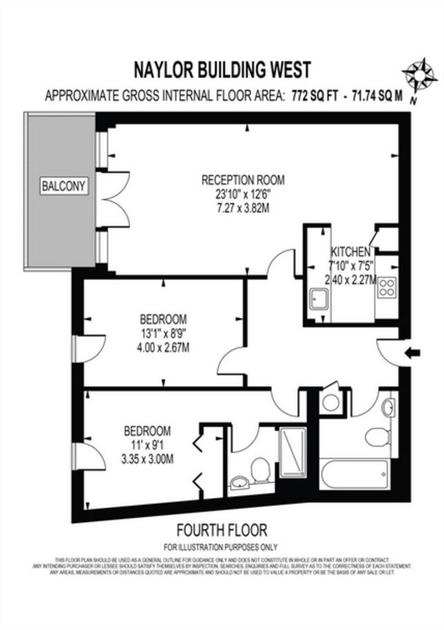 Naylor Building West, 1 Assam Street, London E1 floorplan