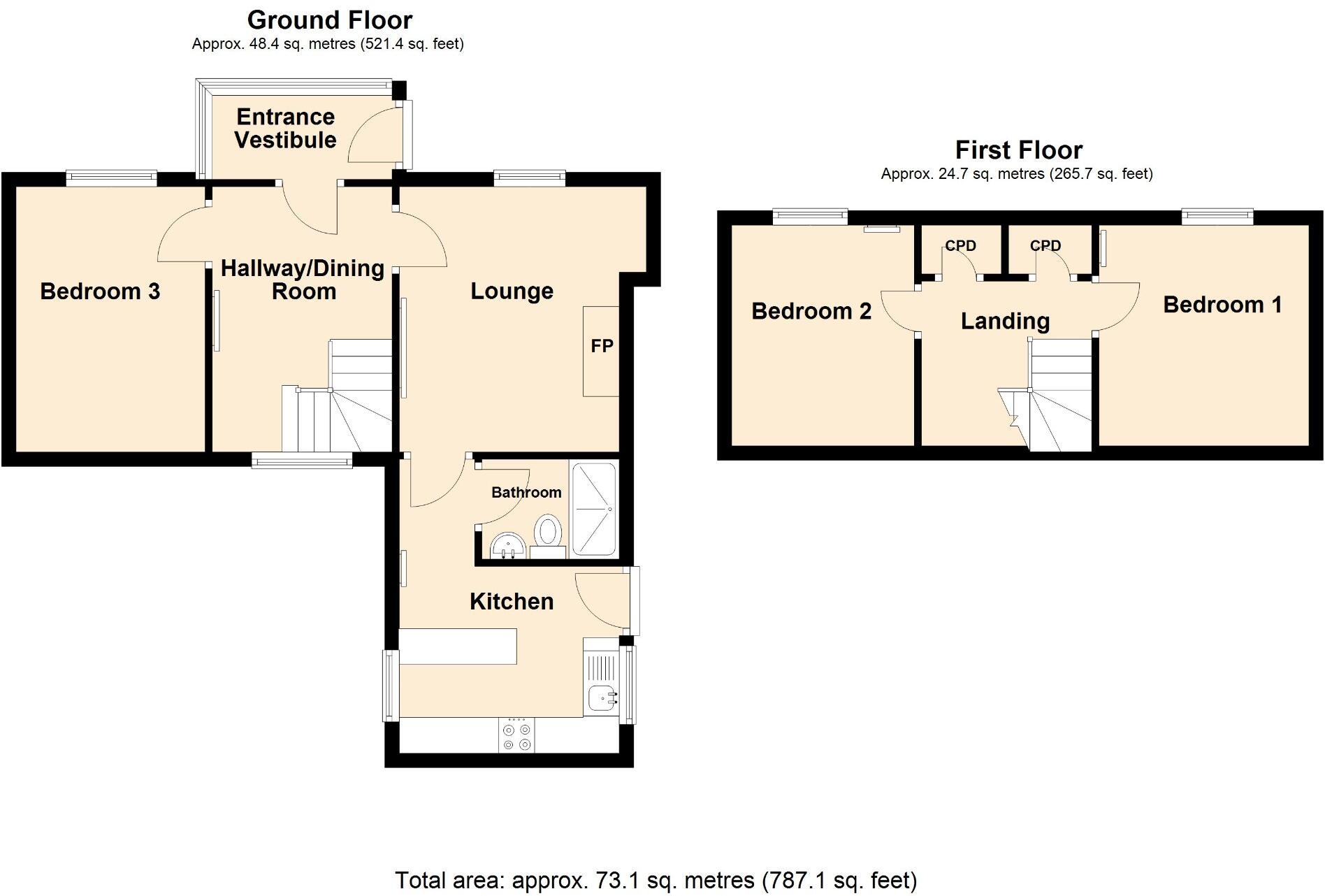 14 North Tolsta, Isle Of Lewis,HS2 0NW floorplan