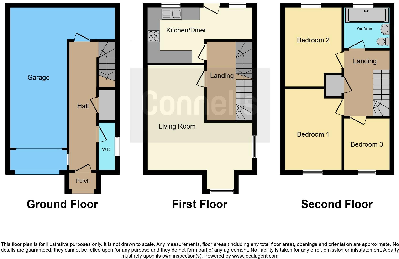 Gloucester Road, Exeter floorplan