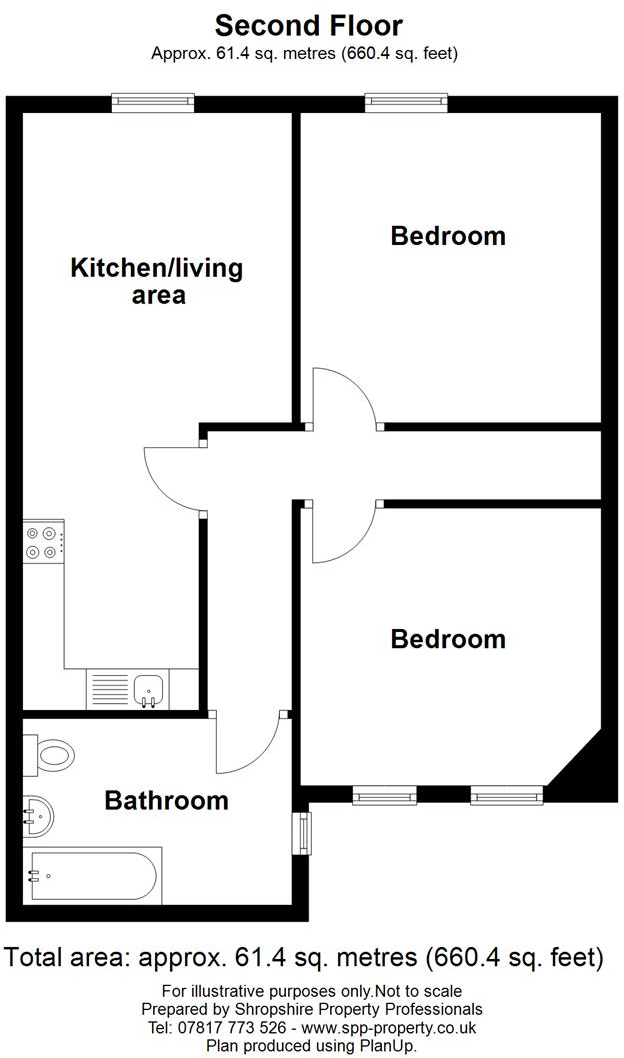 Abbey Foregate, Shrewsbury floorplan