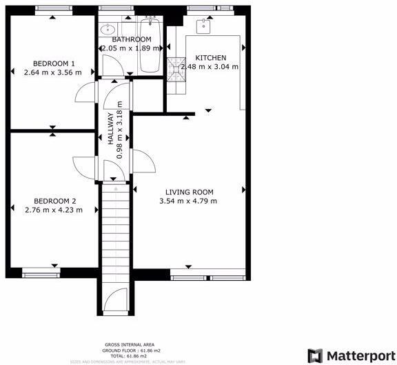 Spottiswoode Gardens, Mid Calder, West Lothian, EH53 floorplan