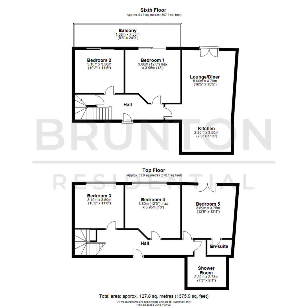Available June 2027, £125pppw - Melbourne Street, City Centre, NE1 floorplan