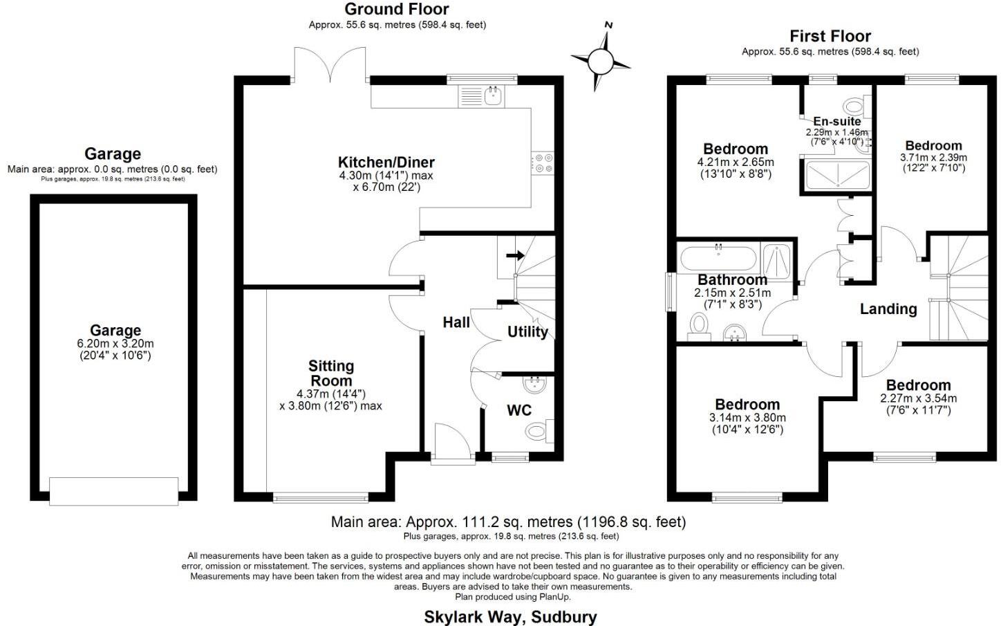 Skylark Way, Long Melford, Sudbury floorplan