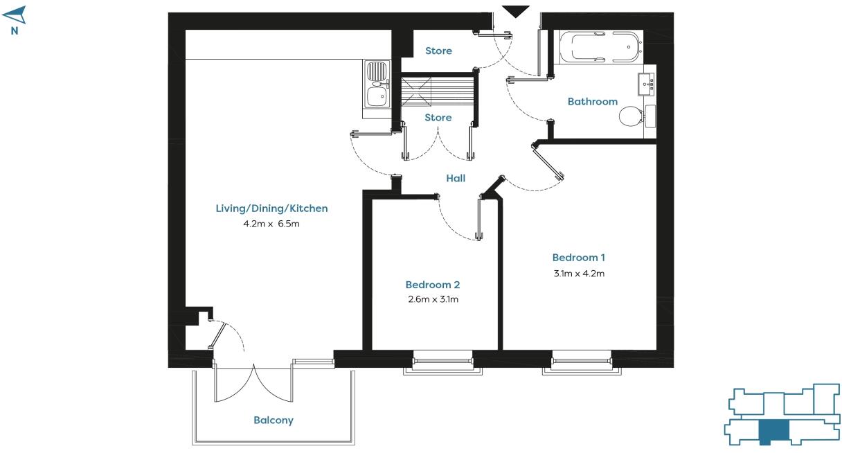 Barley Close Greenhithe DA9 floorplan