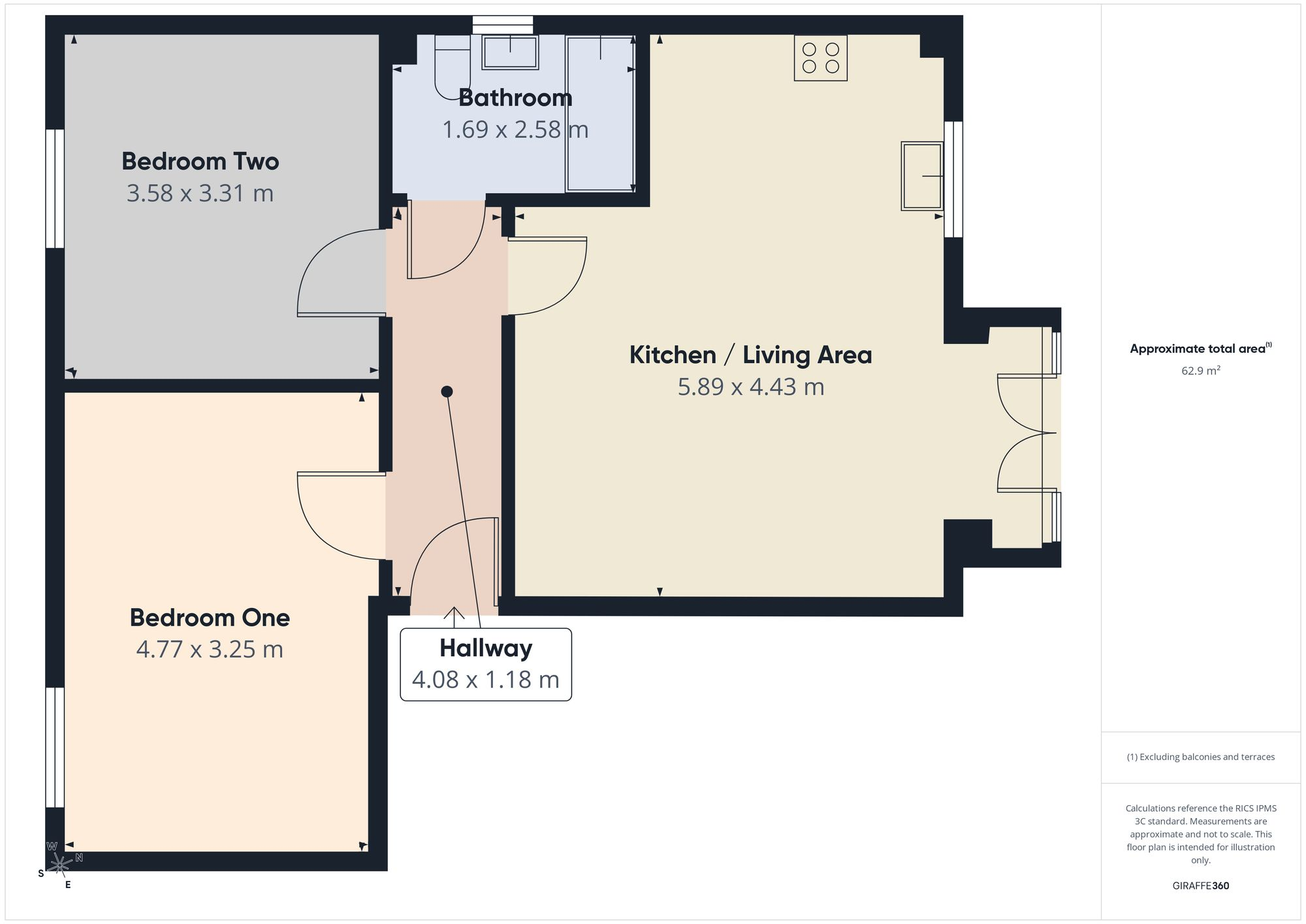 Ty Bala, Cwrt Y Terfyn, Saltney floorplan