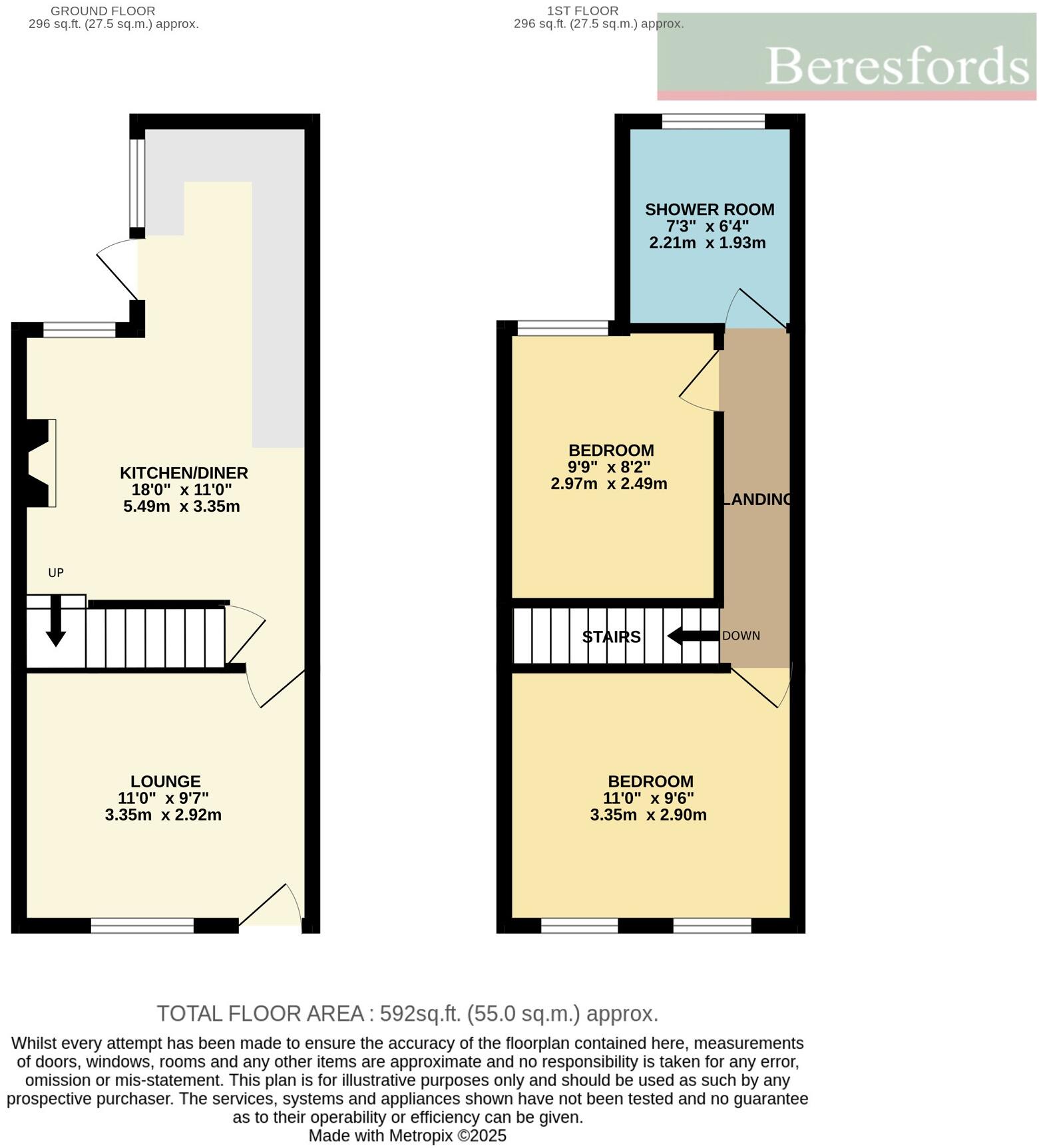 North Road Avenue, Brentwood, CM14 floorplan