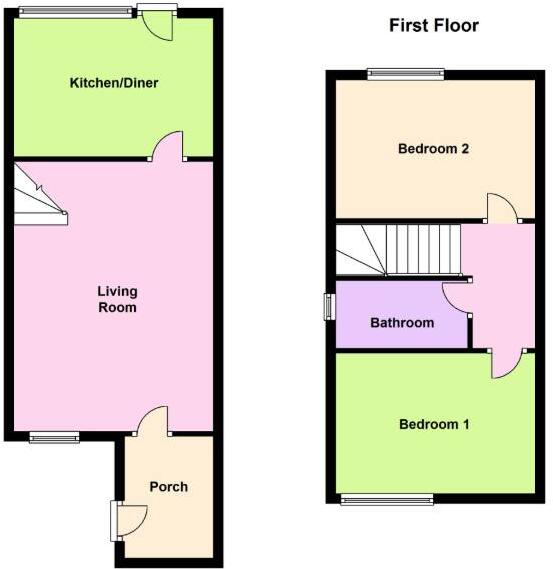 Porthcawl Drive, Washington, Tyne and Wear, NE37 floorplan