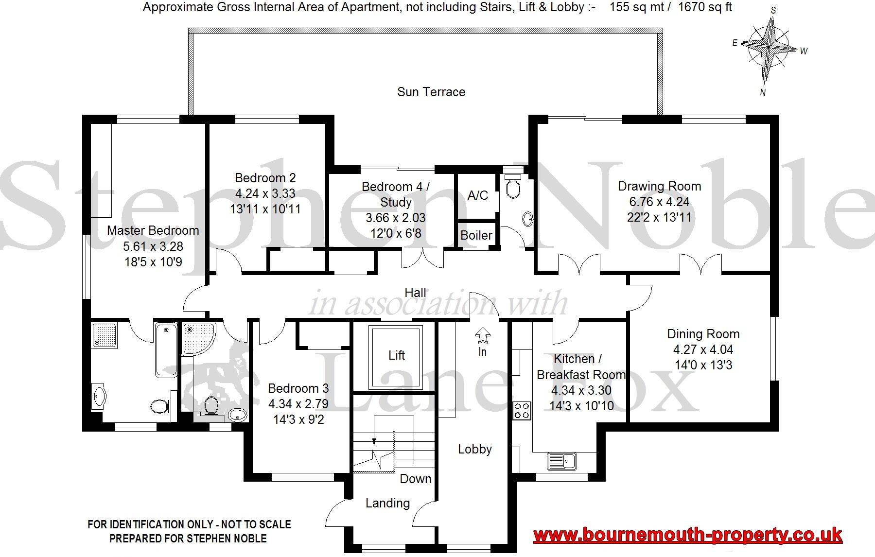 West Cliff Road, Bournemouth, Dorset, BH2 floorplan