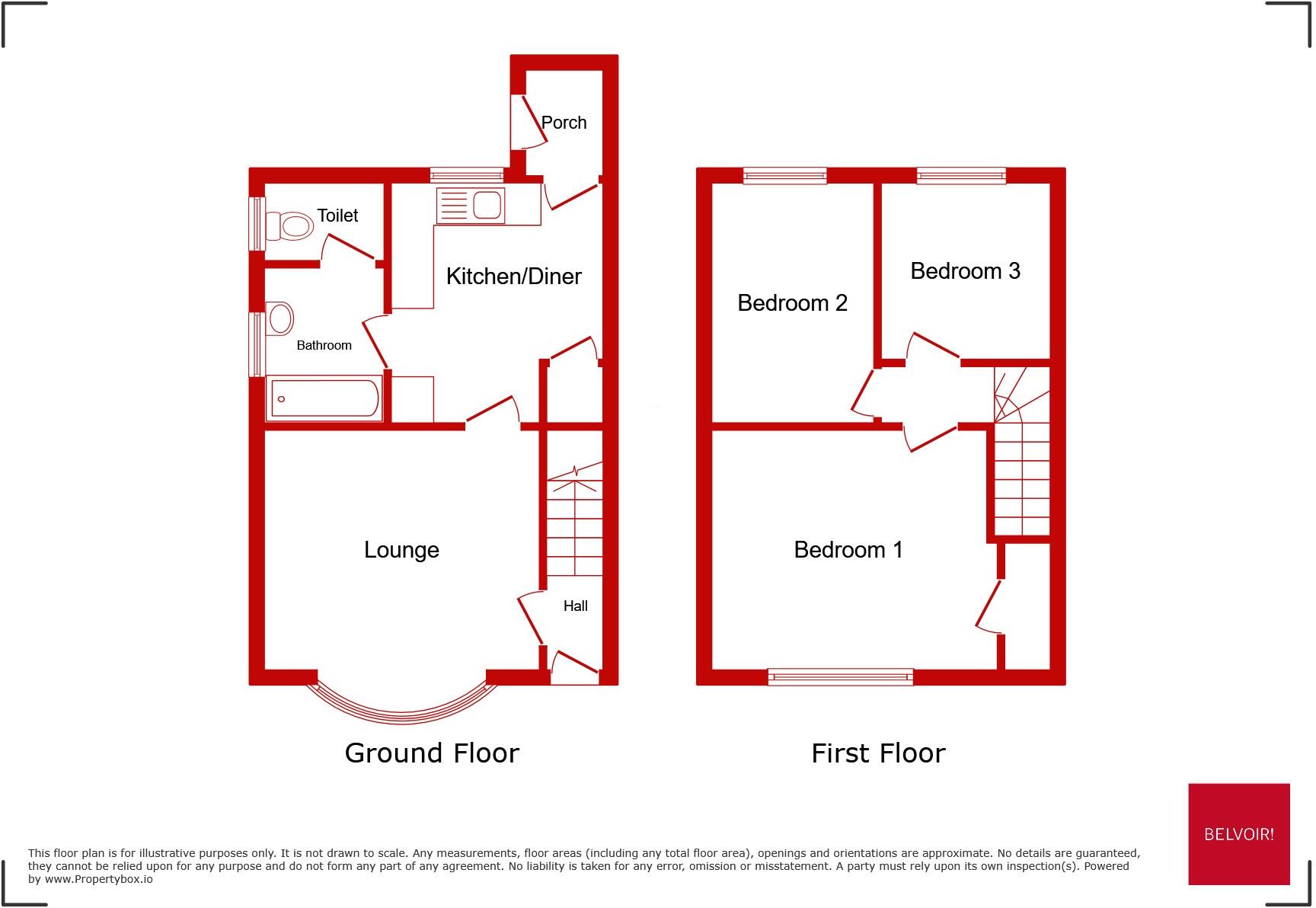 Elmhurst Avenue, Melton Mowbray, LE13 floorplan