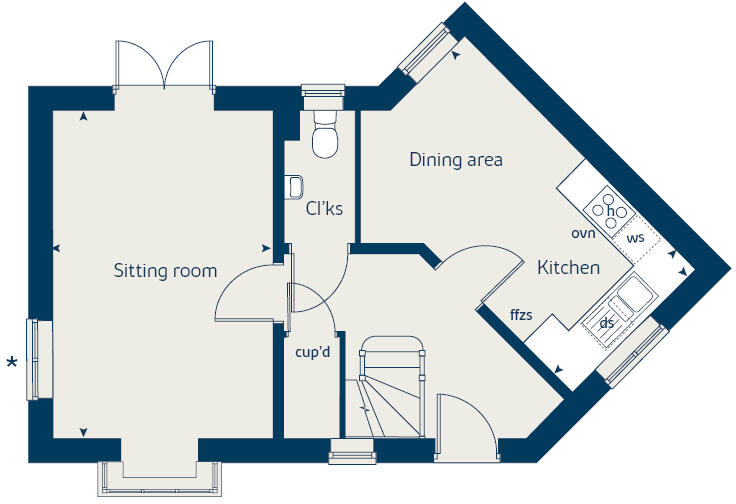 Broadnook Garden Village,
Leicester, 
LE7 4PN floorplan