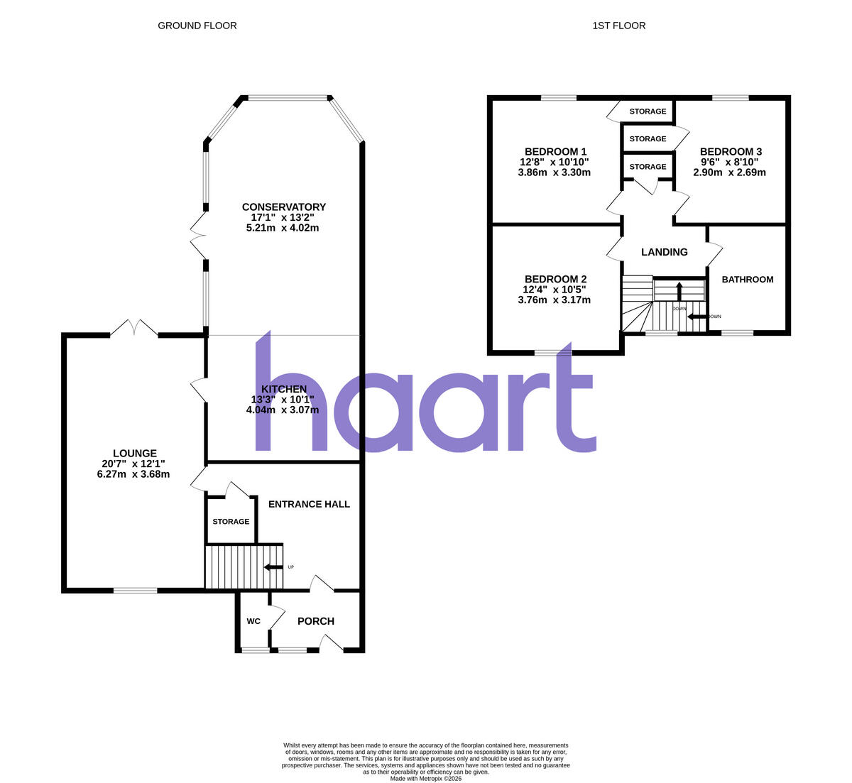 Honeygate, Luton floorplan