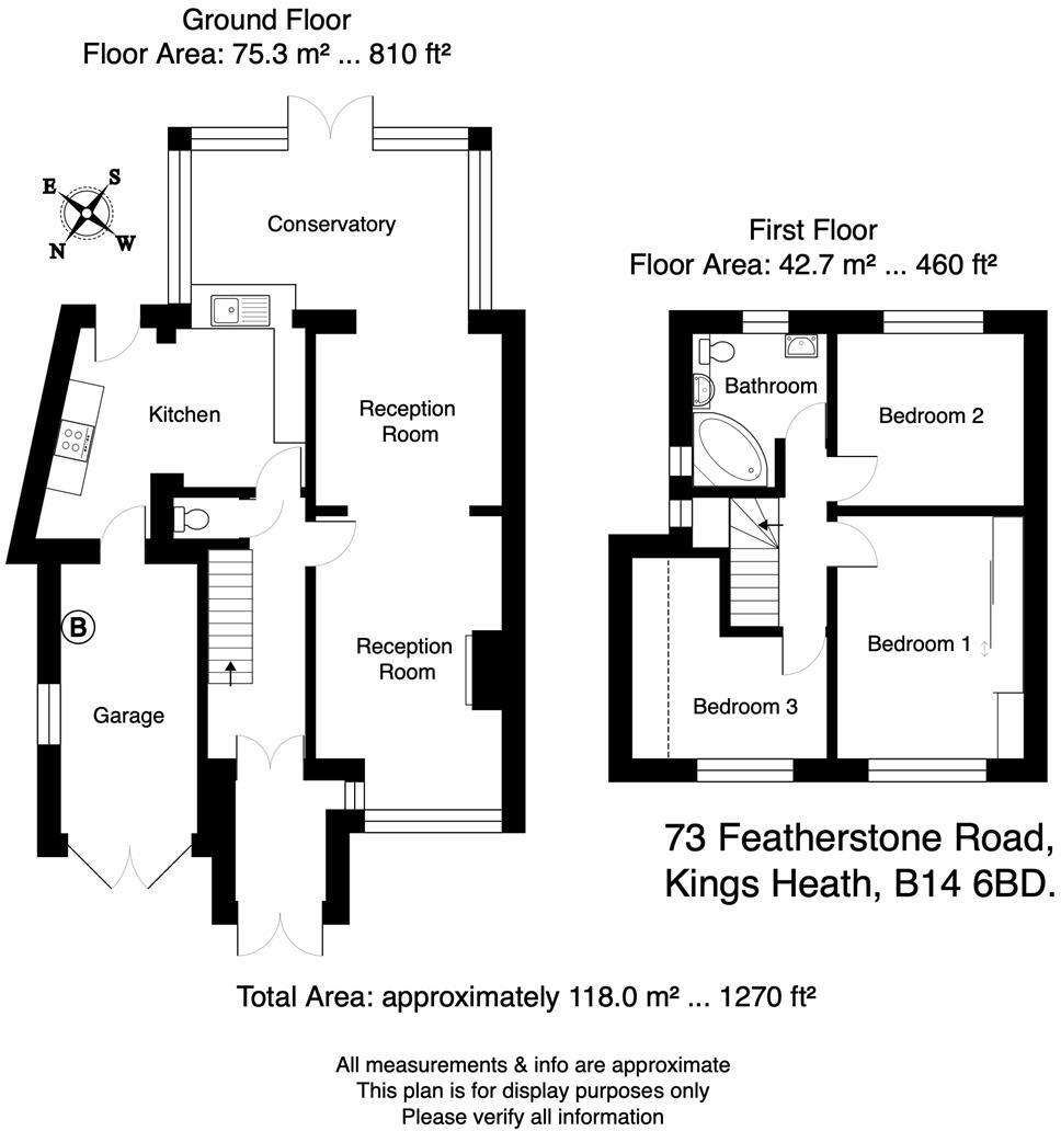 Featherstone Road, Kings Heath, Birmingham floorplan