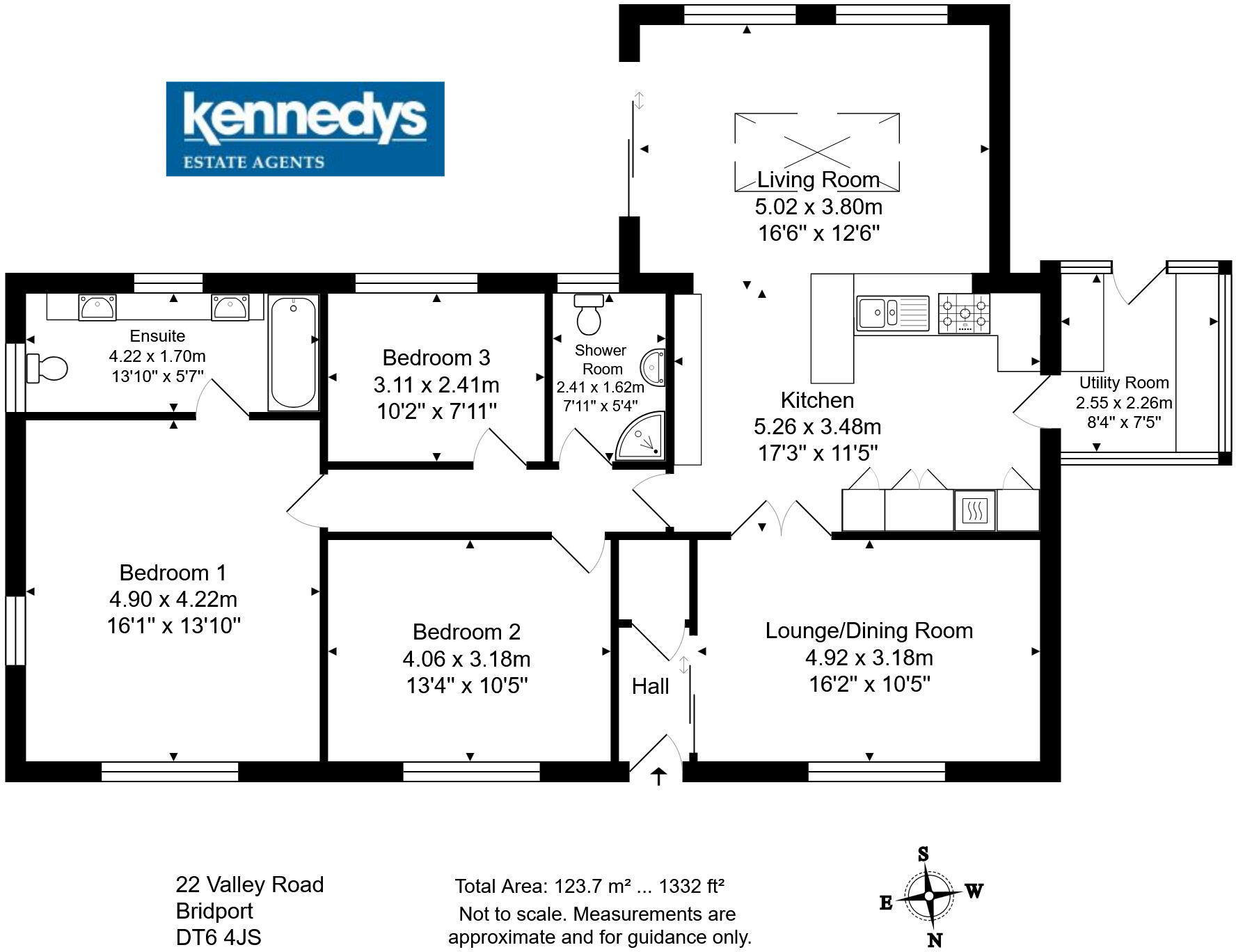 Valley Road, Bothenhampton, Bridport, DT6 floorplan