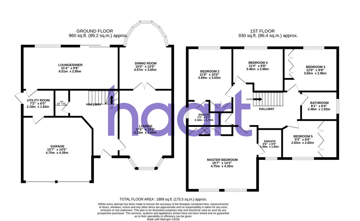Lysander Drive, Chellaston floorplan