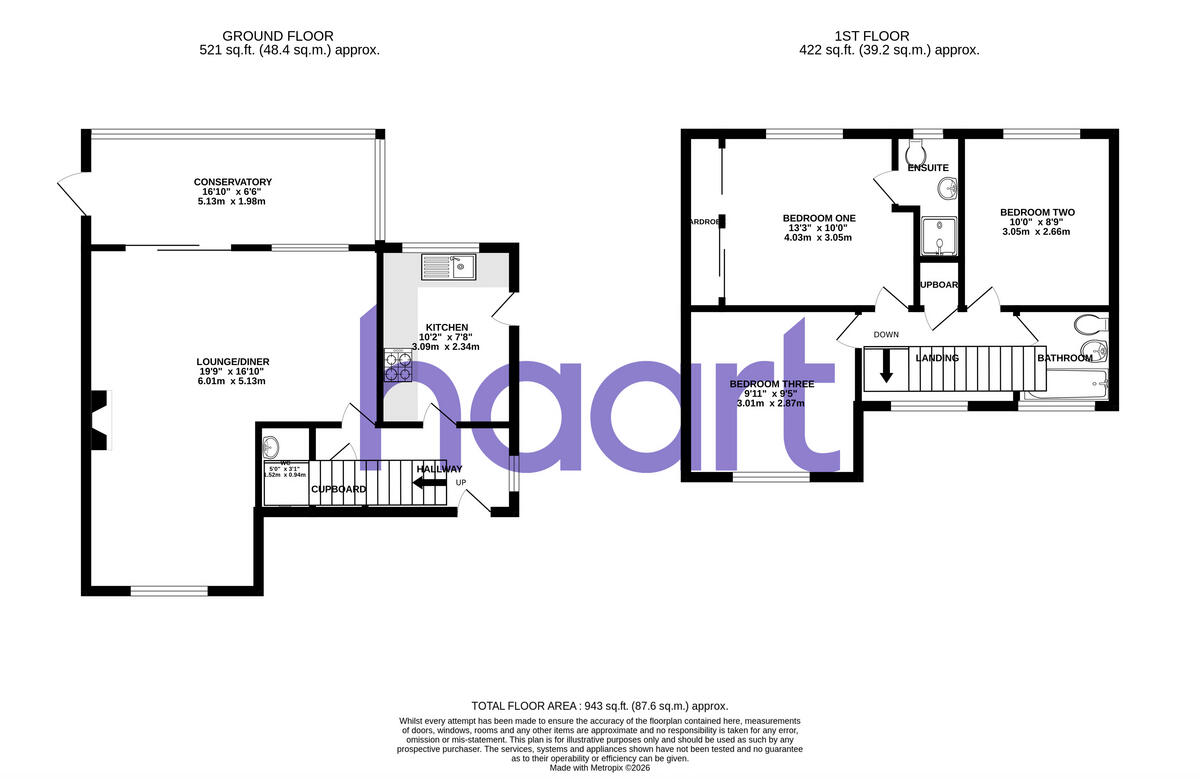 Moors Croft, Braintree floorplan