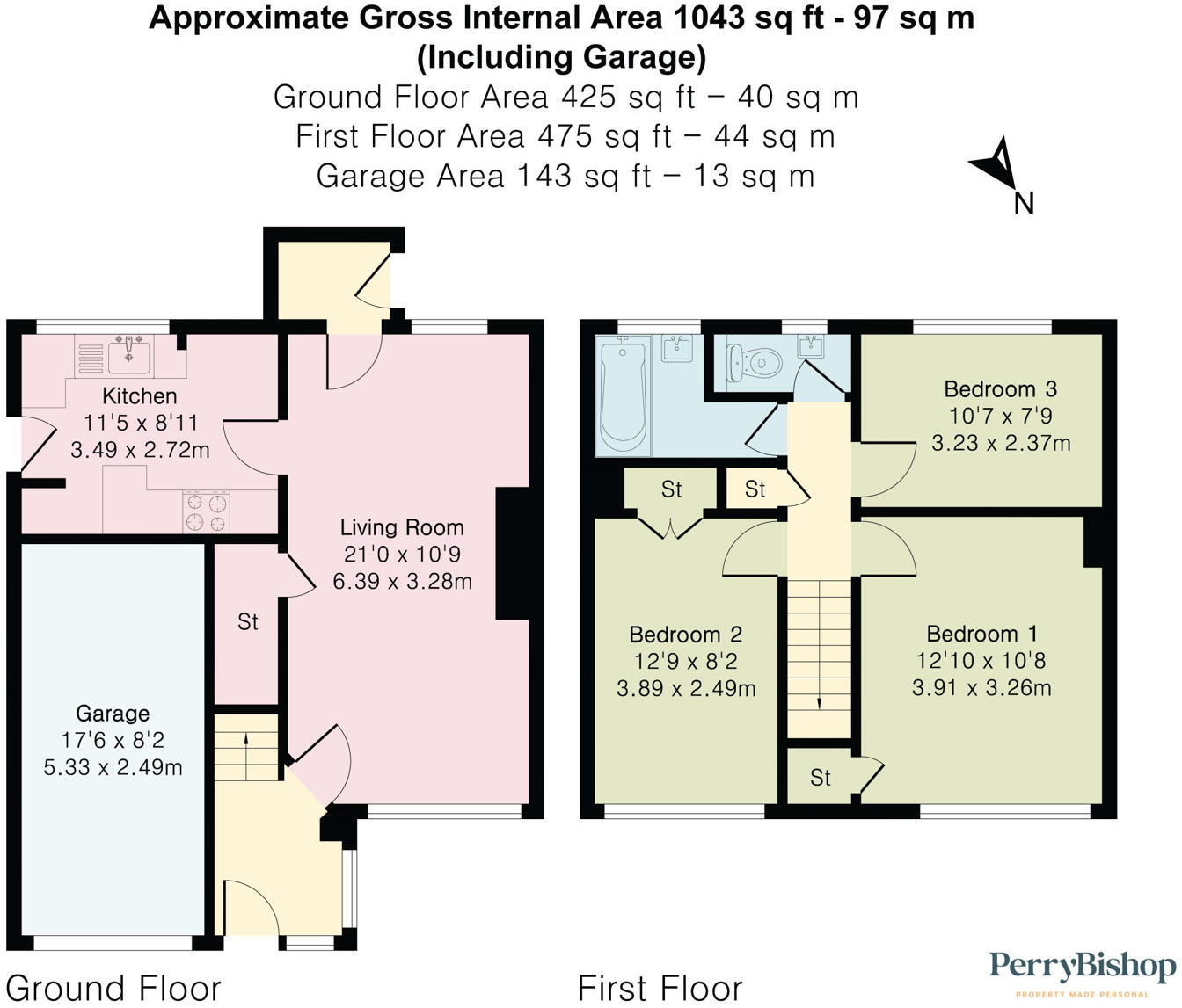 Vaisey Road, Stratton, Cirencester, Gloucestershire, GL7 floorplan