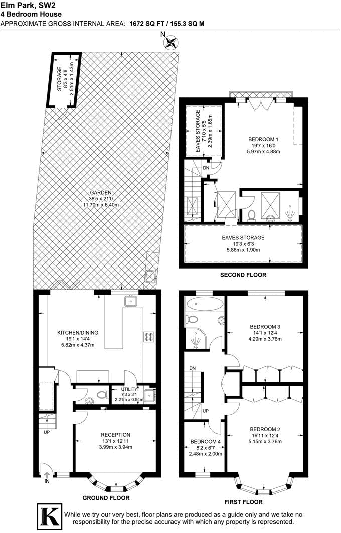 Elm Park, SW2 floorplan