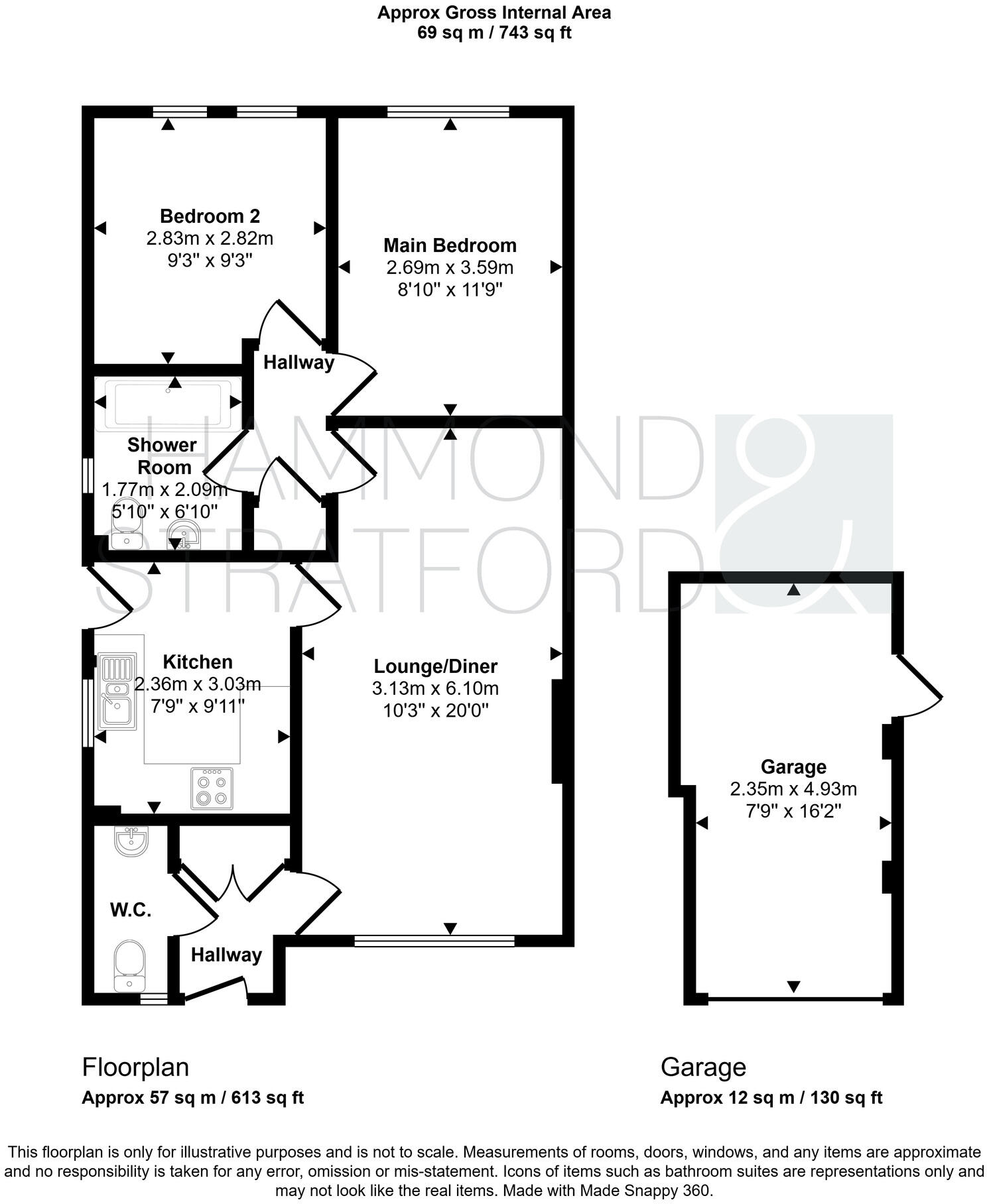 Millway, Wymondham floorplan