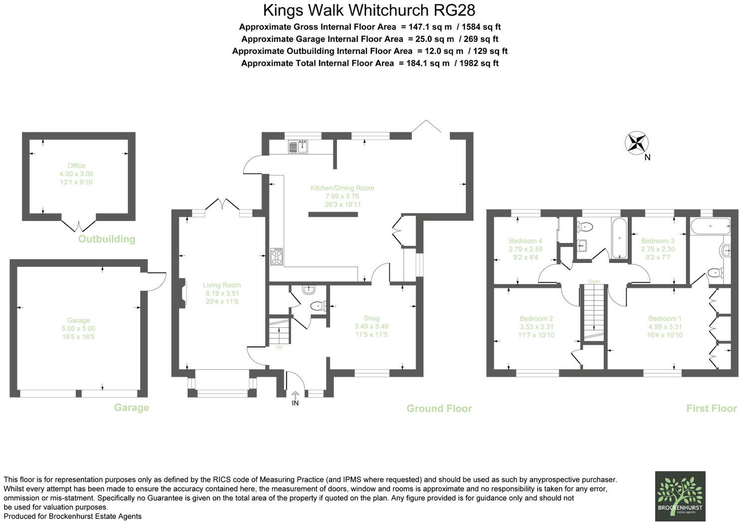 Kings Walk, Whitchurch, RG28 7DJ floorplan