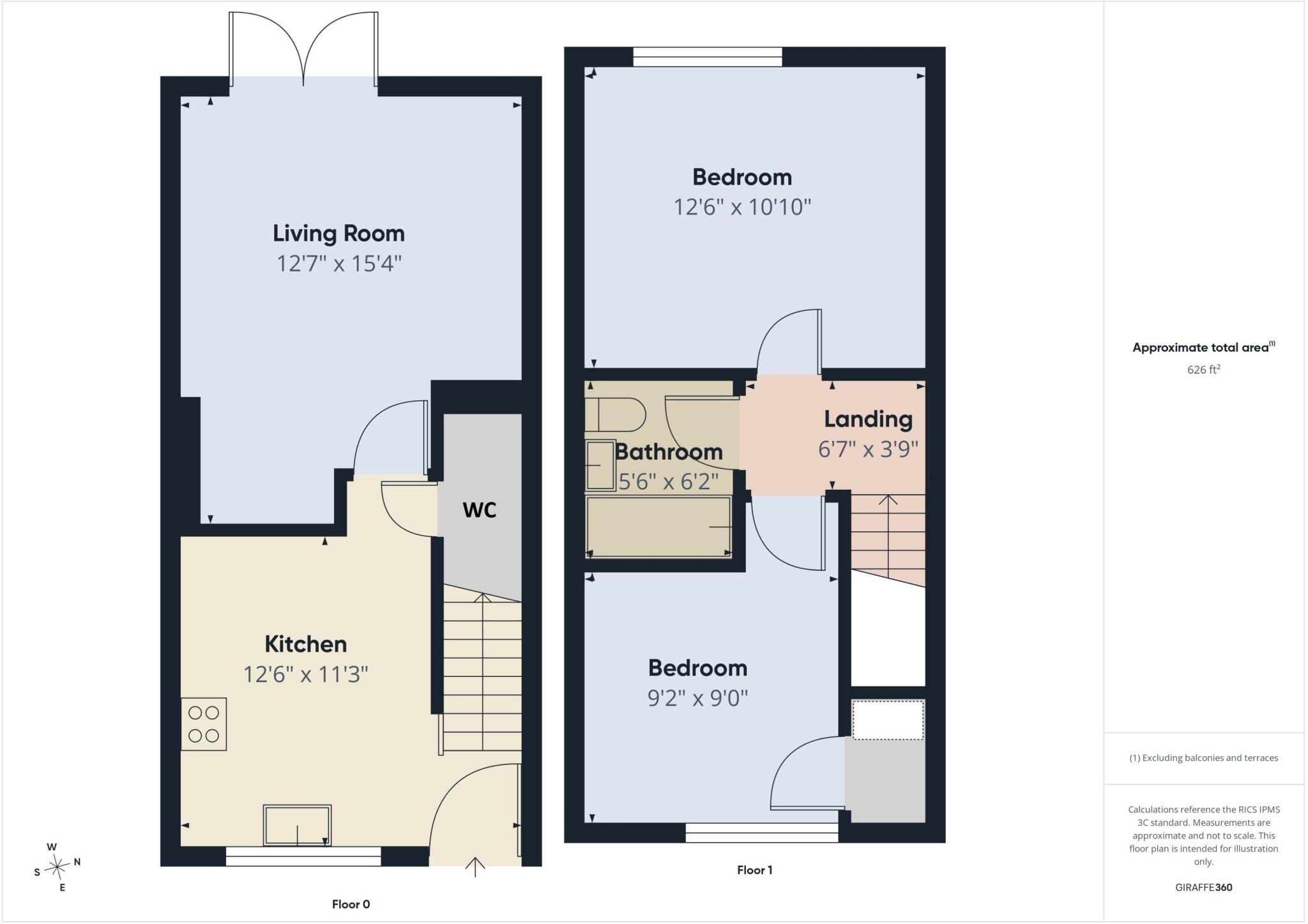 Nicholas Terrace, Morton, Carlisle, CA2 floorplan