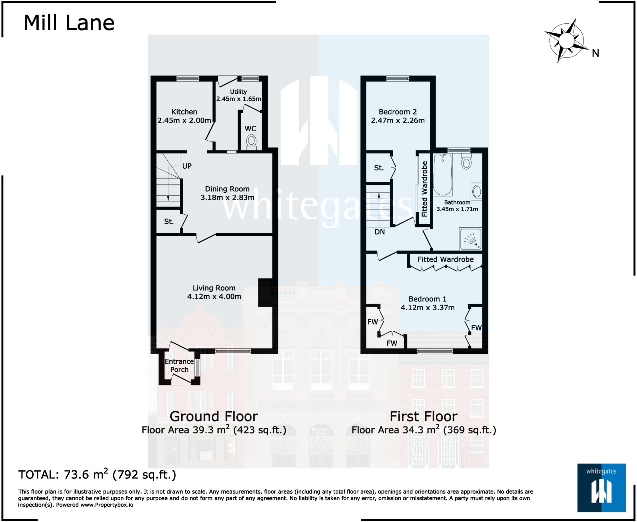 Mill Lane, Ryhill, West Yorkshire, WF4 floorplan