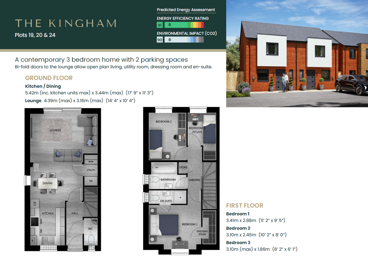 Plot 20, The Kingham, Stonehouse Court, Stonehouse, Gloucestershire, GL10 floorplan